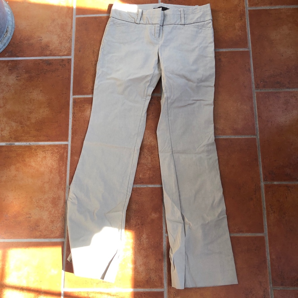 The Limited Exact Stretch Khaki Trousers sz 4